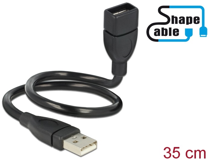 Actual product image Delock USB 2.0 (0.35 m, USB 2.0)