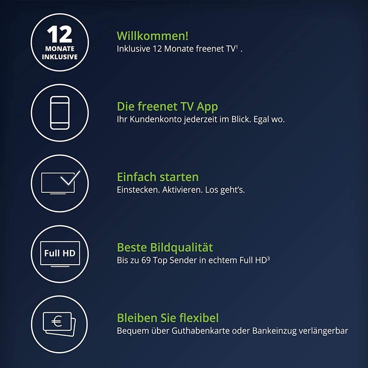 Productafbeelding Freenet TV CI+ module incl. 12 maanden (Irdeto, CI-module)