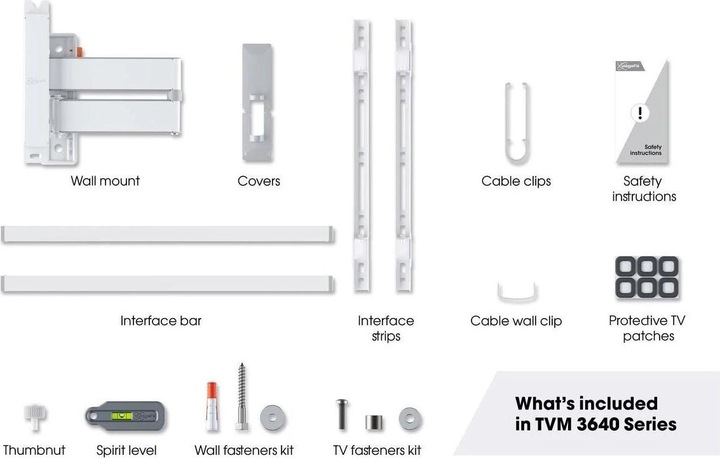 Produktbild Vogels TVM 3645 (Wand, 77", 35 kg)