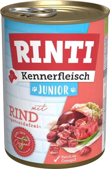 Rinti Kennerfleisch Junior Rind (Junior, 1 Stk., 400 g)