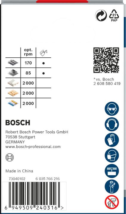 Produktbild Bosch Professional Zubehör PRO Multi Material PC Plus Lochsäge, 51 mm (51 mm)