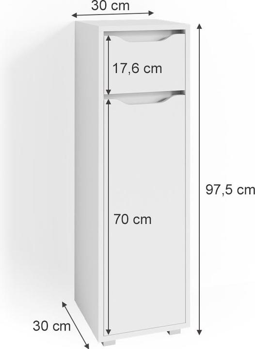 Immagine prodotto Vicco Ruben (30 x 30 x 97.50 cm)