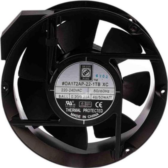 Produktbild RS PRO Lüfter 172x172x51mm 230VAC 50W 509,8m³/h (172 mm)
