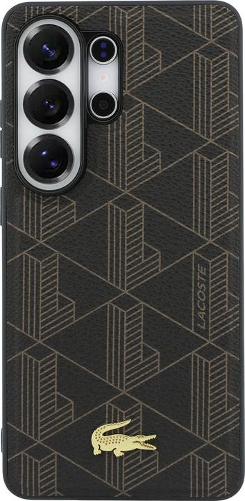 Actual product image Lacoste Case PVC Monogram The Blend MagSafe for Samsung Galaxy S26 Ultra brown (Samsung Galaxy S26 Ultra)
