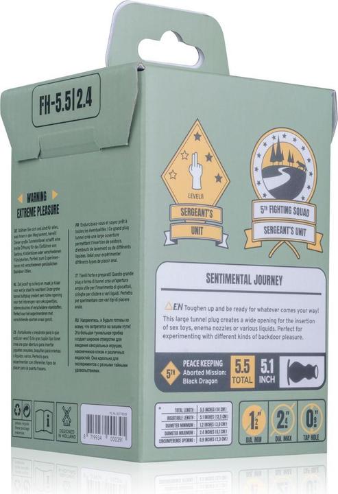 Productafbeelding Buttr Foxhole Hohler Analplug