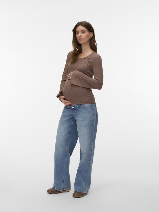 Immagine prodotto Mamalicious Normal geschnitten U-Ausschnitt Top Bluse (M)