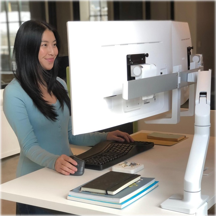 Actual product image Ergotron HX Monitor Arm mit patentierter CF-Technologie (Table, 32")