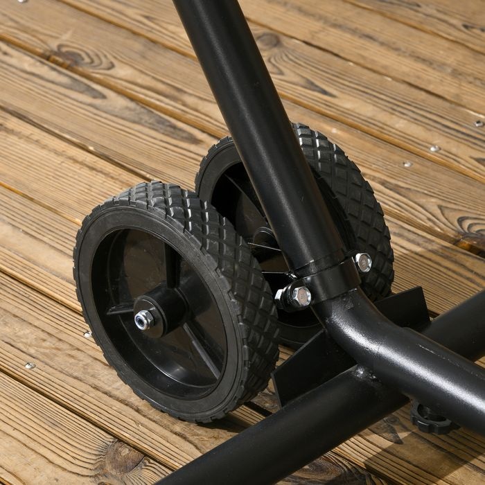 Image du produit Swisshandel24 Kit de roue pour hamac résistant aux intempéries, portable Roue universelle pour pied de hamac