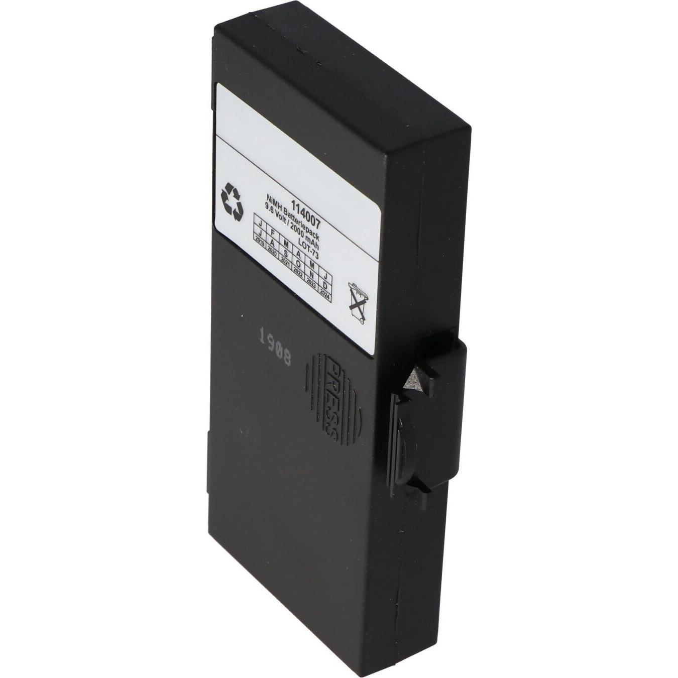 Thumbnail - XCell Akku Hetronic Nova, FBH1200, 6830303000 (9.60 V, 2000 mAh)