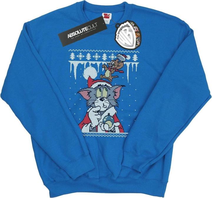Produktbild Tom & Jerry Christmas Fair Isle Sweatshirt (M)