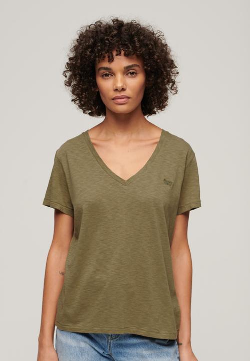 Produktbild Superdry Studios Slub Emb Vee Tee (12XL)