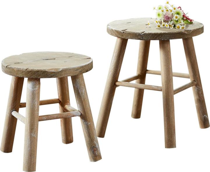 Produktbild Angela Bruderer Holzhocker