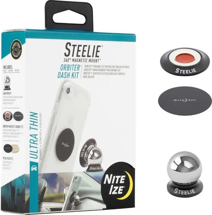 Actual product image Nite Ize Steelie® Orbiter™ Dash Kit