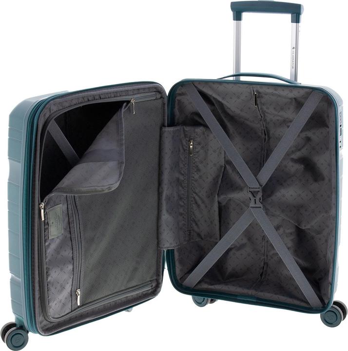 Image du produit Wüsthof 3800 4 Rollen Kabinentrolley 55 cm mit Dehnfalte (36 l)