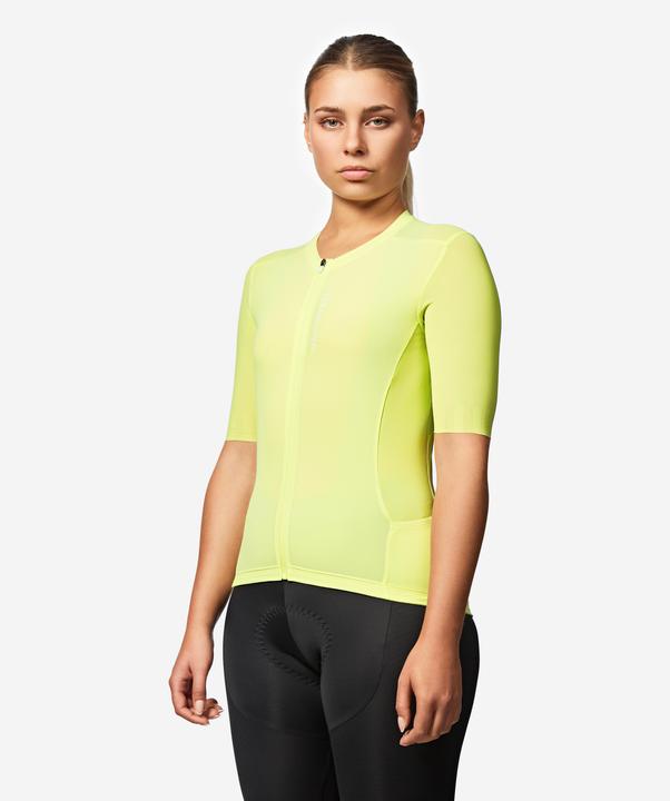 Image du produit Van rysel Maillot de vélo route manches courtes été unisexe - racer 2 jaune (M)