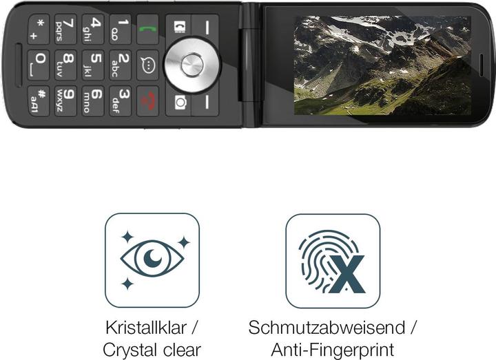 Actual product image Dipos Anti-Shock Screen Protector Clear (1 pcs., Emporia TouchSmart)