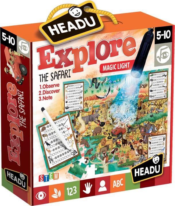 Immagine prodotto Esplora il puzzle di Safari (70 pezzi)