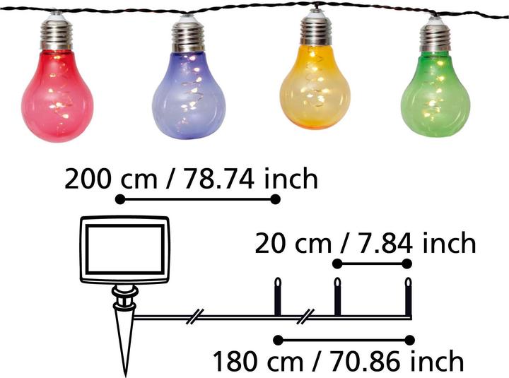 Produktbild EGLO Solar Lichterkette (1.90 m)