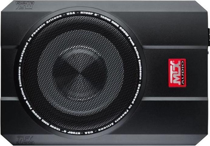 Produktbild MTX Audio RTU8P Underseat Subwoofer met versterker - 150W (600 W)