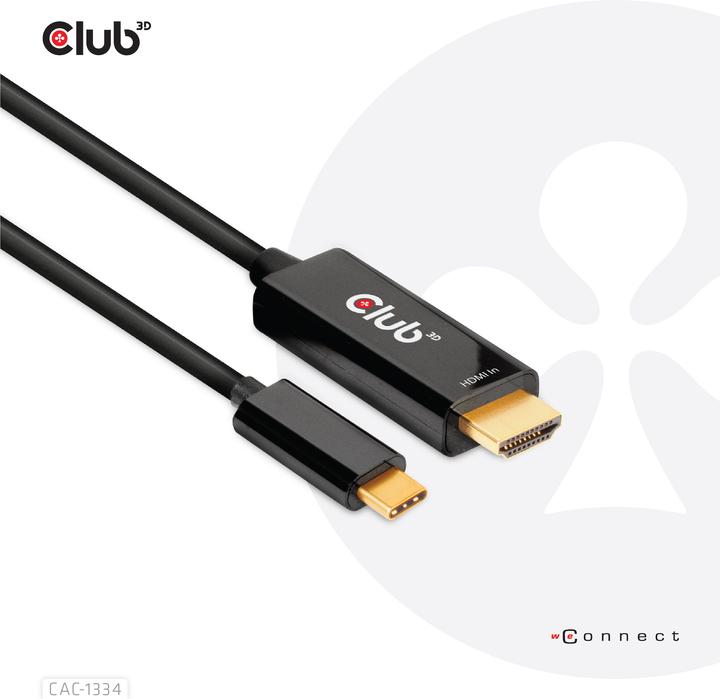 Productafbeelding Club 3D HDMI (Type A) - USB Type C (1.80 m)