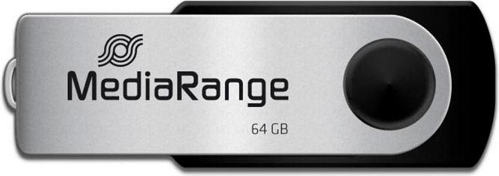 Image du produit MediaRange Memory Drive 2.0 Swivel (64 Go, USB-A)
