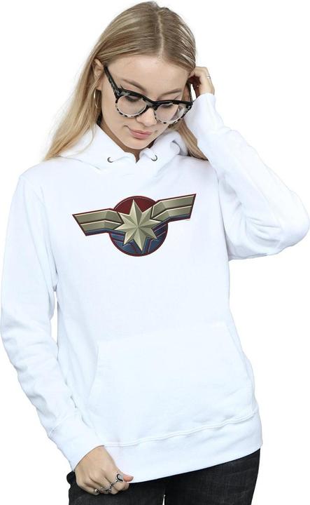 Image du produit - Sweat à capuche CAPTAIN CHEST EMBLEM - Femme (M)