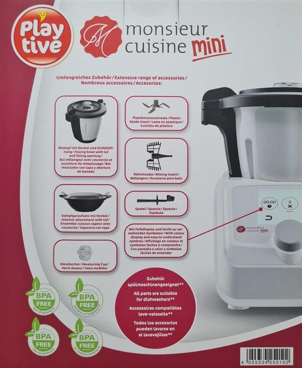 Actual product image Playtive Junior Food processor