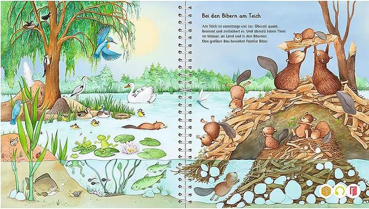 Actual product image tiptoi Mein Wörter-Bilderbuch - Tiere (German, Eva Odersky, Silke Voigt, 2022)