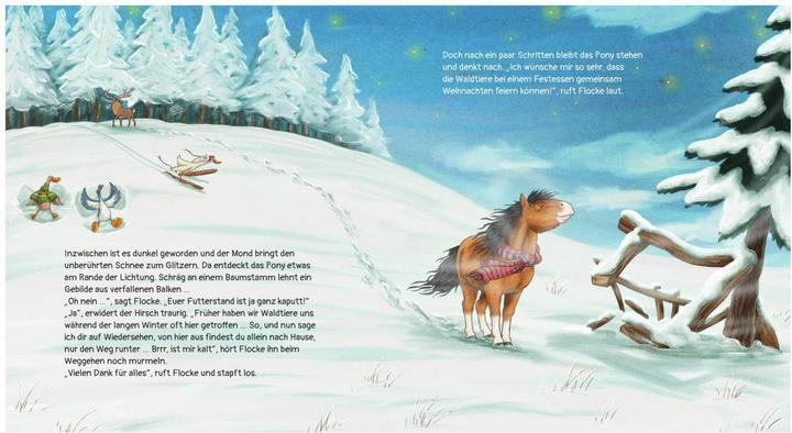 Produktbild Schütze:Flocke, das Weihnachtspony - Di (Deutsch)