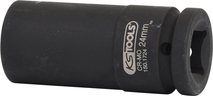 Immagine prodotto KS Tools Presa elettrica per albero motore esagonale 3/4" 12, lunga, 24 mm (3/4")