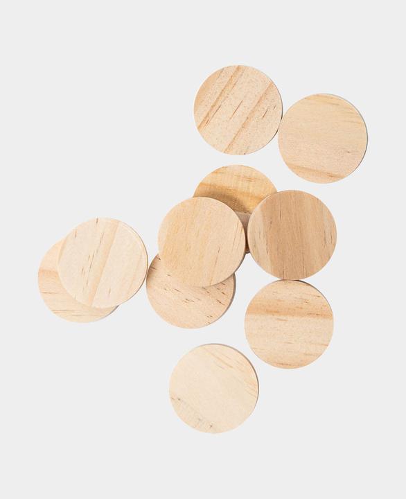 Immagine prodotto I Am Creative Dischi di legno rotondi, FSC, 10 pezzi.