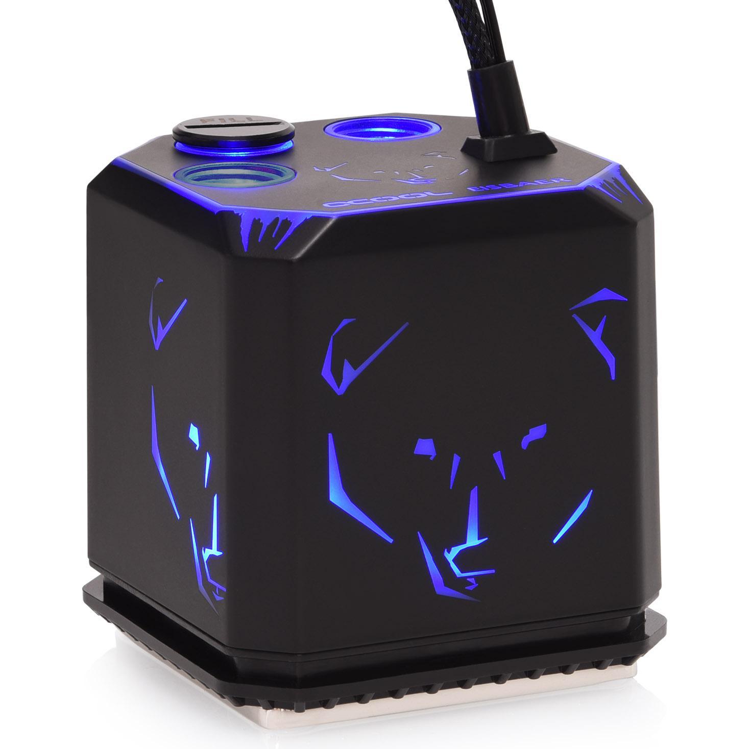 Alphacool 12960 Computerkühlsystemteil/-zubehör Wasserblock, CPU Wasserkühler, Schwarz