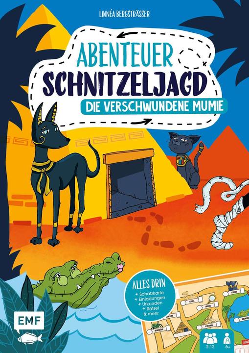 Set: Abenteuer Schnitzeljagd – Die verschwundene Mumie (Deutsch, Linn'a Bergsträsser, 2022)