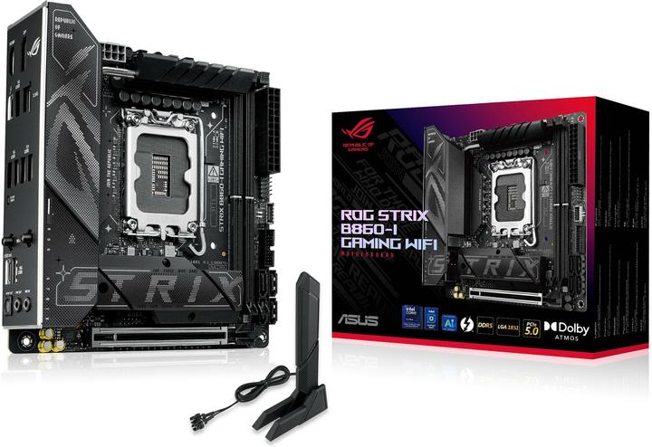 ASUS ROG STRIX B860-I GAMING WIFI (LGA 1851, Intel B860, Mini-ITX)