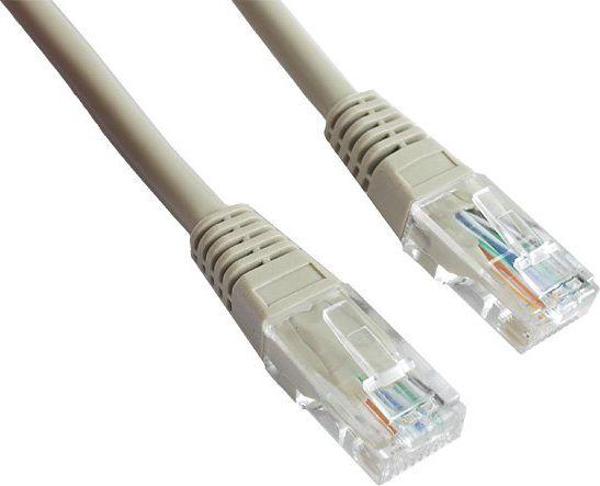 Produktbild Goobay CAT 5e Patchkabel, U/UTP, Grau, 0.25 m (U/UTP, CAT5e, 0.25 m)