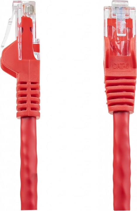 Actual product image StarTech 1m Red Cat6 Patch Cable (U/UTP, CAT6, 1 m)