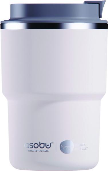 Actual product image Asobu - PickUp - ToGo coffee mug, white (0.36 l)