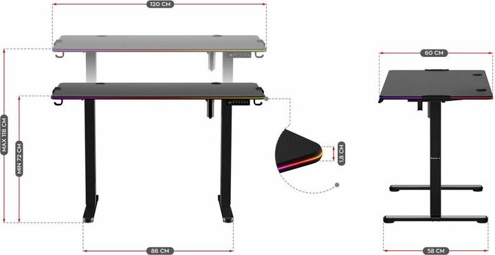 Produktbild Huzaro Hero 8.2 RGB