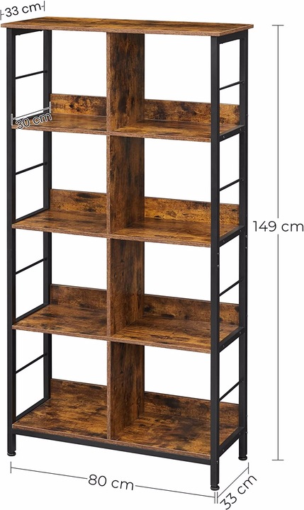 Immagine prodotto Vasagle Havanna (80 x 33 x 149 cm)
