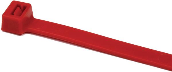 Produktbild HellermannTyton Kabelbinder T120R rot (Kunststoffkabelbinder, 380 mm, 100 Stk.)