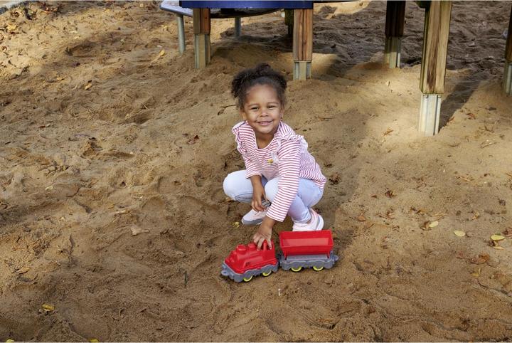 Actual product image BIG Power Worker Mini train with wagon