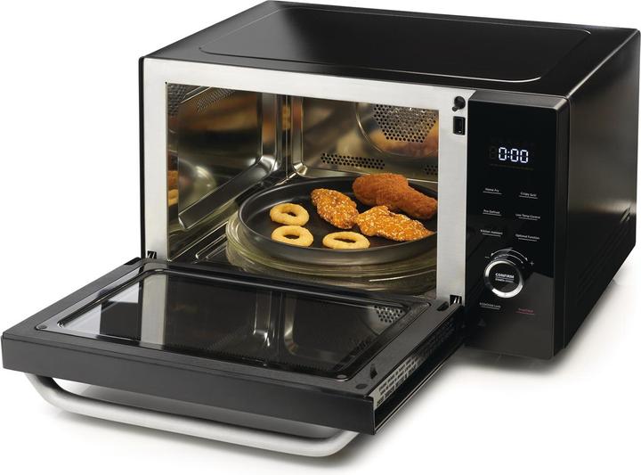 Image du produit Hisense H30MOBS10HC Four à micro-ondes Surface plane Combi-micro-ondes 30 L 1000 W Noir (30 l)