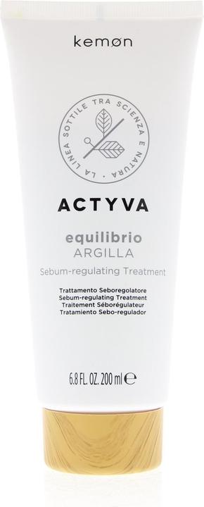 Kemon Activa Balance Clay Sebum-Regulating Treatment 200ml (200 ml)