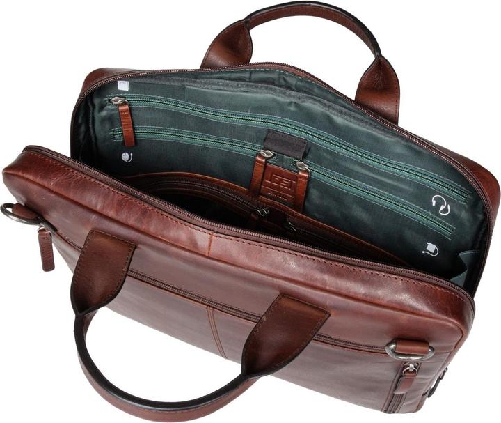 Image du produit Jost Lund Sacoche en cuir pour ordinateur portable 38 cm (15.75")