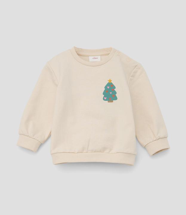 Produktbild s.Oliver Sweatshirt Oversized Sweatshirt mit weicher Innenseite (68)