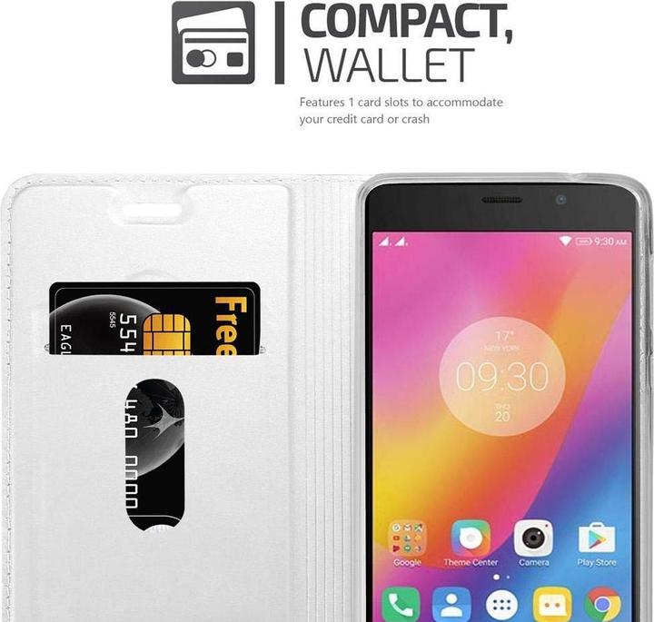 Actual product image Cadorabo Book Classy Style Cover (Lenovo P2)