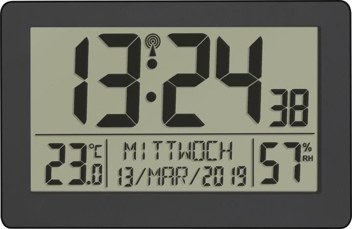 Image du produit TFA Horloge radiopilotée numérique avec climat ambiant