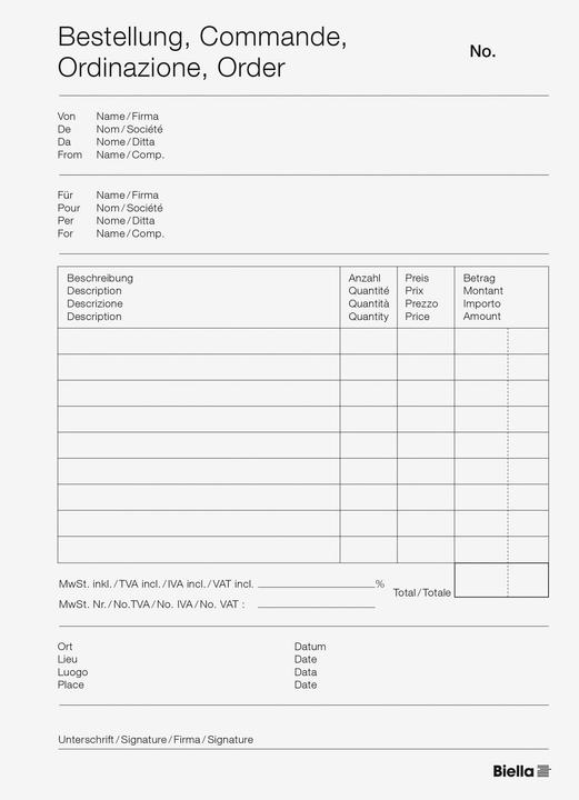Actual product image Biella Copy pad Copy pad, A5 (100 x)