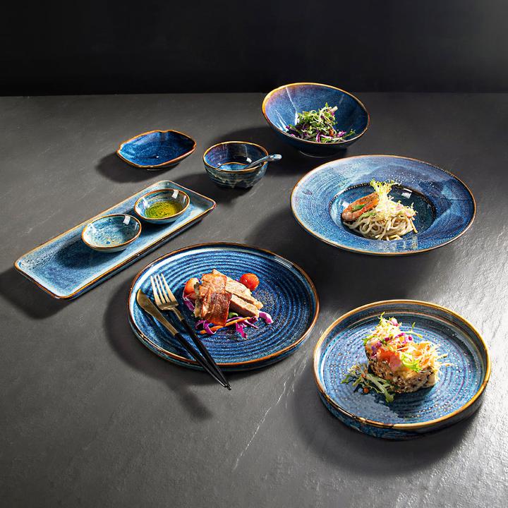 Actual product image Spa Solutions Mykonos crockery set complete 16 pieces (16 pcs.)