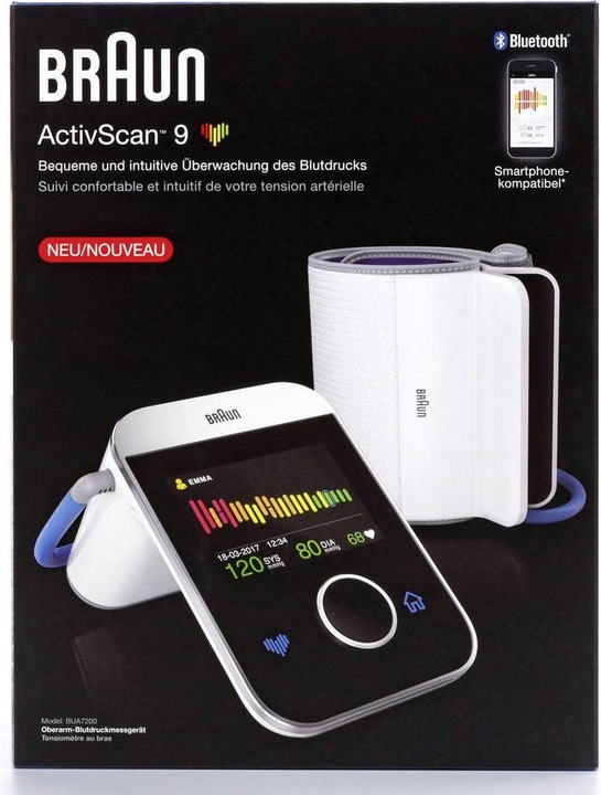 Produktbild Braun ActivScan 9 (Blutdruckmessgerät Oberarm)